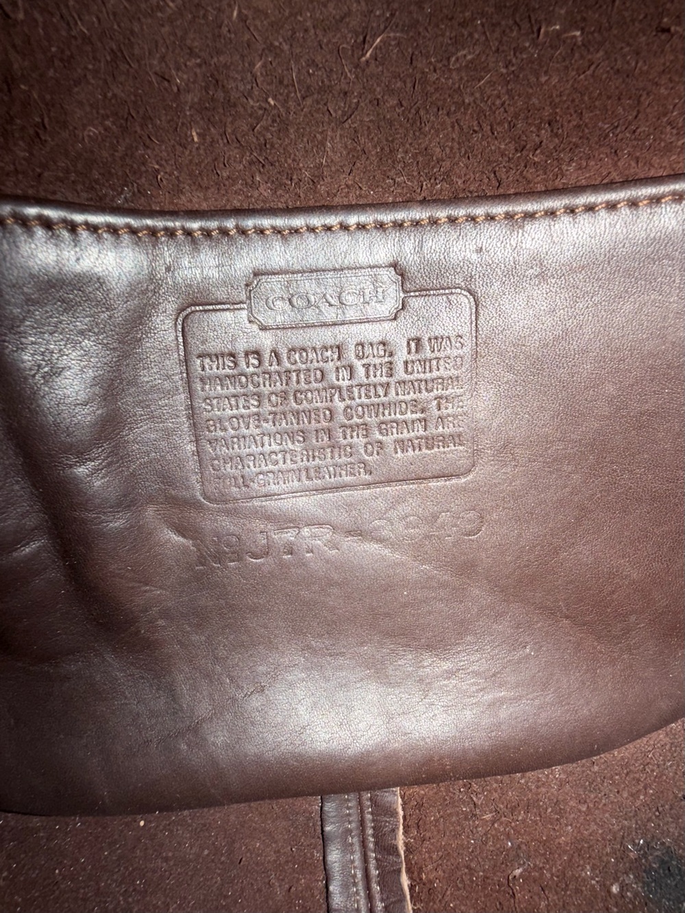 Brown Coach 9949 Faith Oliver Legrone Legacy- 90s Y2K Vintage Mahogany - Picture 11 of 15